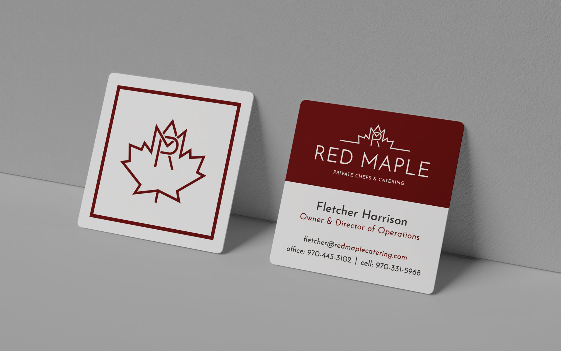 Red Maple Catering slideshow header