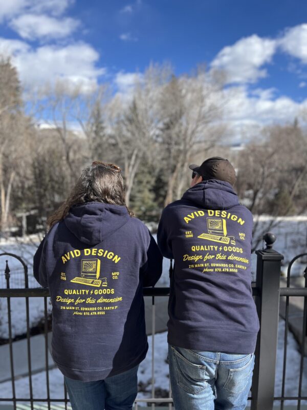 Interdimensional Hoodie - Embroidered Front - Image 2